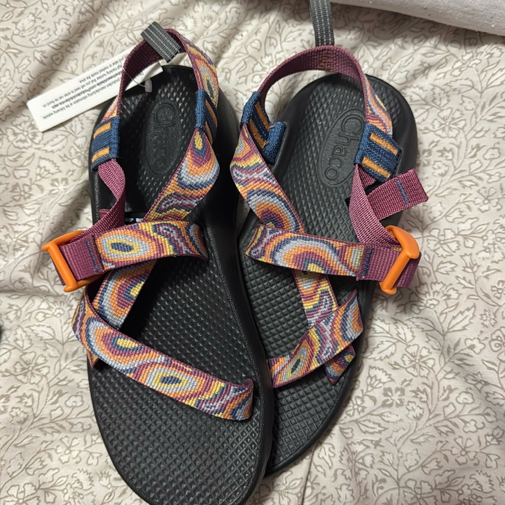 Chaco Kids Z1 Ecotread Sandal in Agate Sorbet